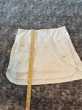 Athleta White Fairway Golf Skort